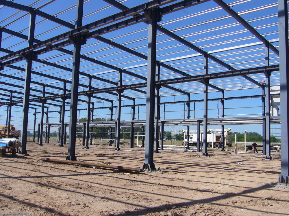 Prefabricated Steel Structure Metal Shed Building for Industrial Warehousing
