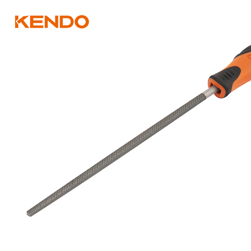 Kendo 3PC Round Half Round Steel File Flat Steel File Set