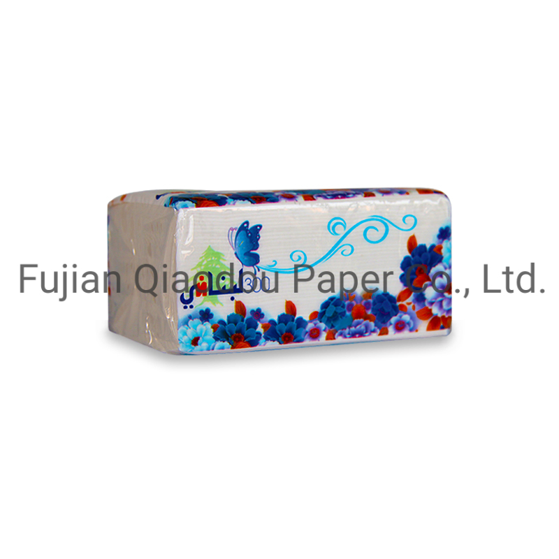 Qiaodou Unscented Soft Pack Facial Tissue 2ply Serviette Paper