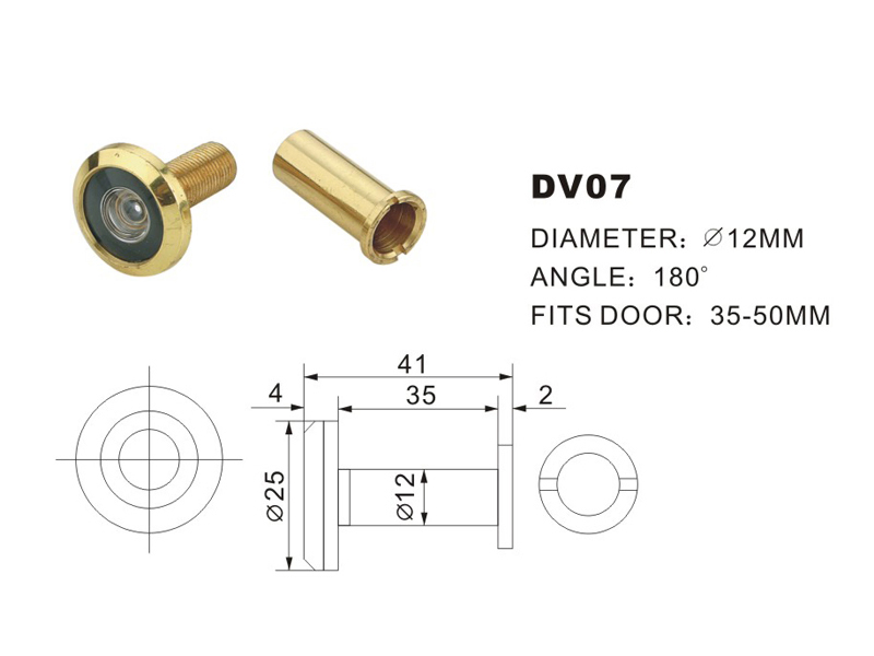 Zinc Alloy Eye Viewer Door Viewer High Quality Huazhu EV-03