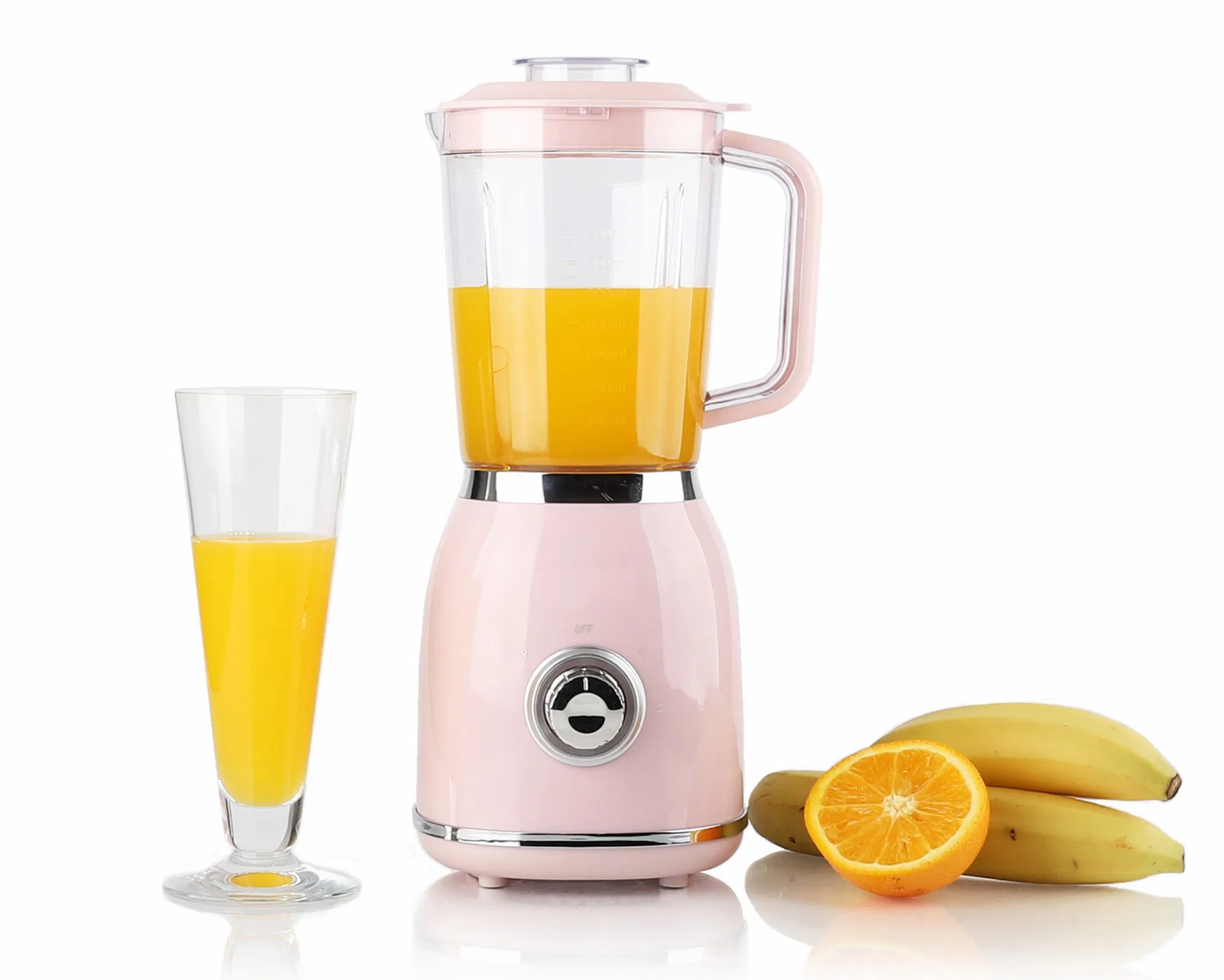 300W Power Commercial Blender with Stainless Blades ABS Material Juicer Blender Hand Vegetable Fruit Mixer Juicer Cup