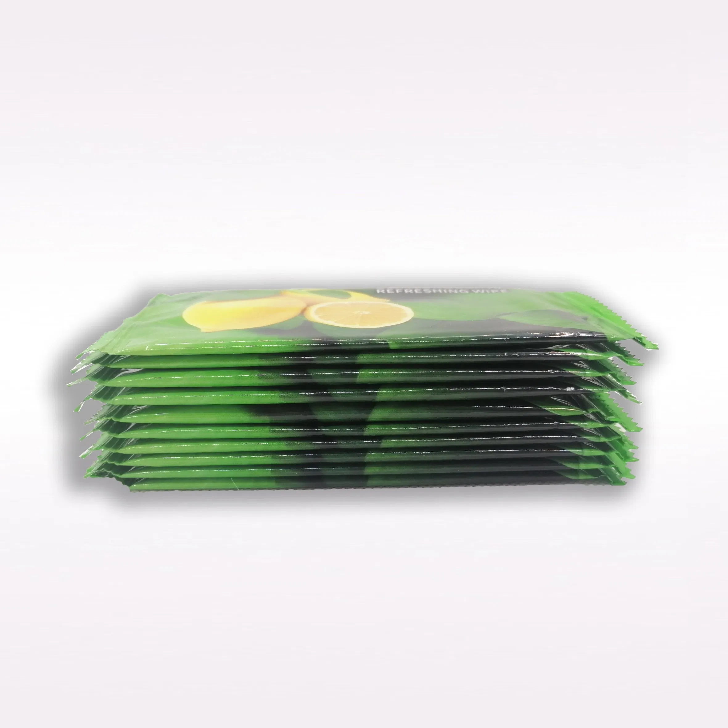 OEM Individually Wrapped 1 Ply Wet Wipes Serviettes Private Label Hand Wipes for Restaurants Hotels Airline Wipes