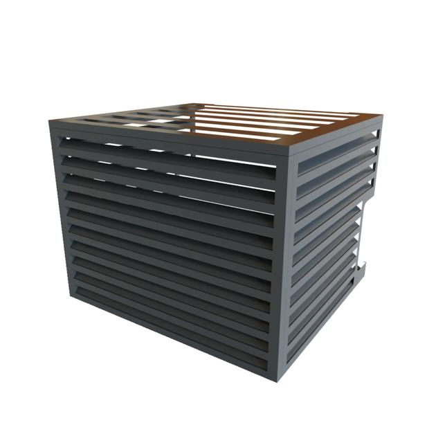 OEM ODM CNC Machining Aluminum Air Conditioner Cover High Quality