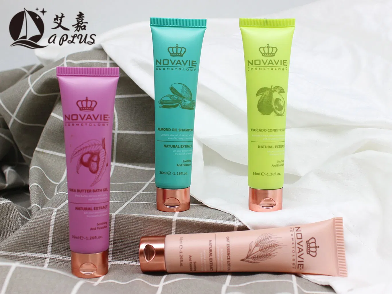 Luxury Novavie Plant Essence Hotel Amenities Sets 01