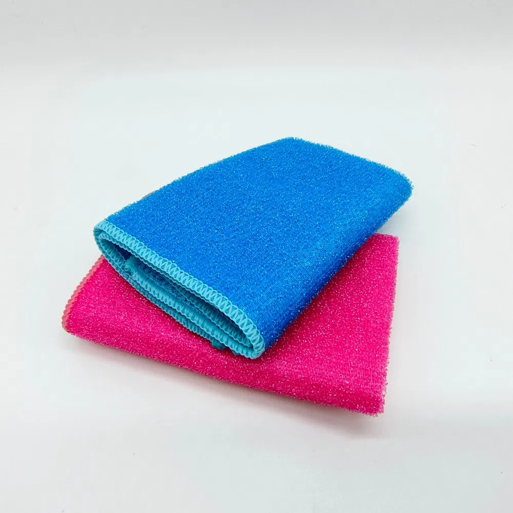 OEM Dish Cloth with Free Sample and Custom Washable Logo Options, 30X30cm, Scrubbing Cloth