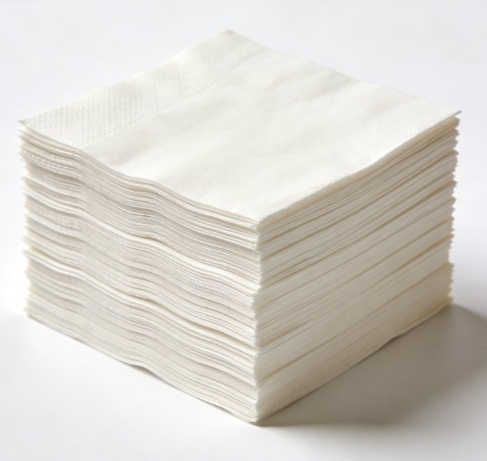 Rectangular Paper Napkins Custom Printed for Cocktail Bar & Event