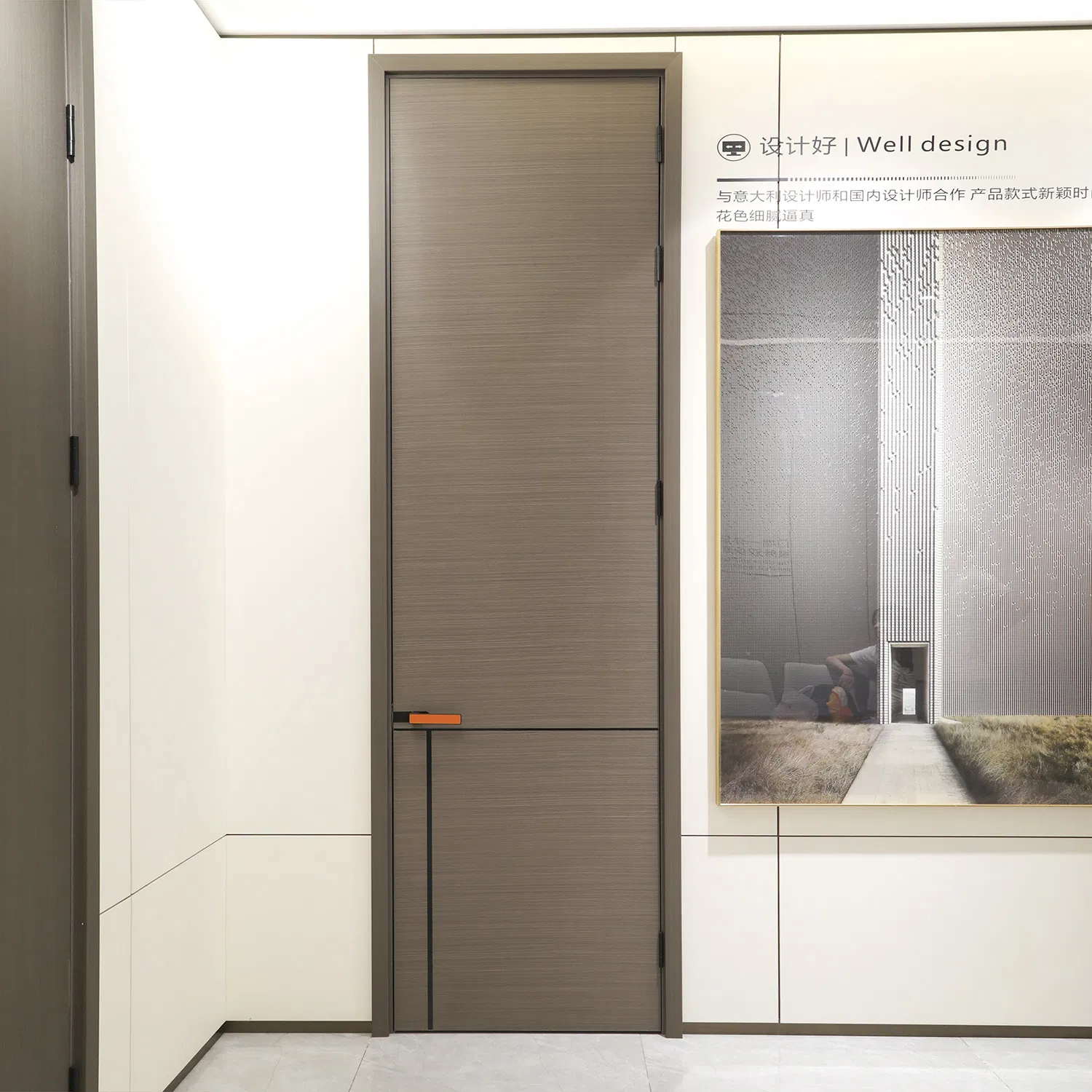 Good Quality Large Wooden Door Floor to Ceiling High Style 3*9 Feet