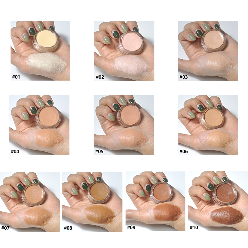 Light and Flawless Modification Waterproof High-Gloss Brightening Cover Dark Circles Acne Teasing Spots Concealer