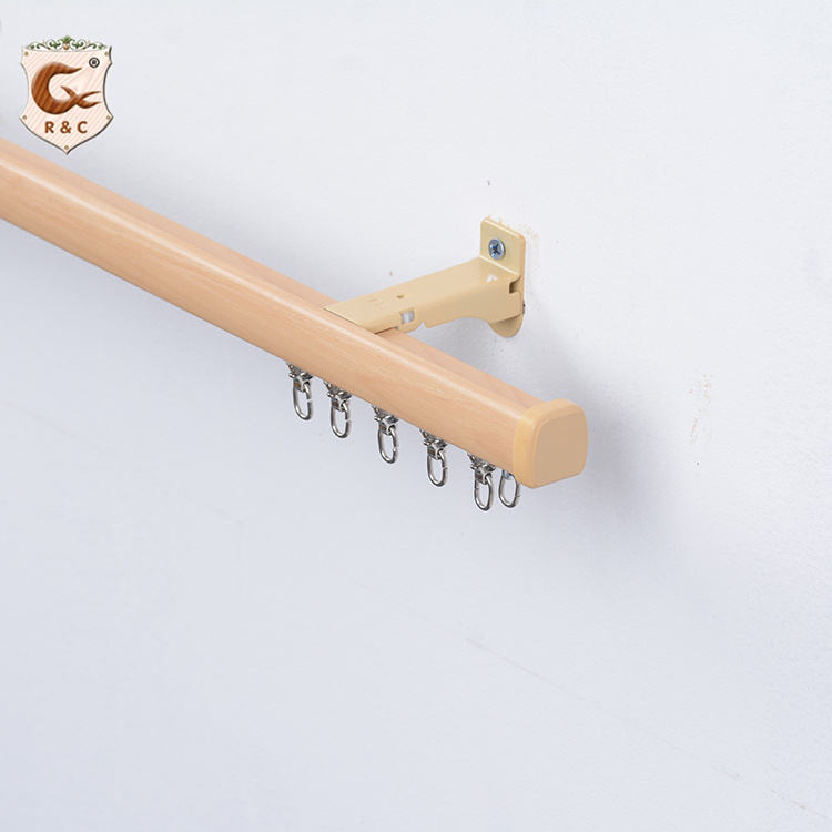 Manufacturer Custom Size Ceiling Mount Window Aluminium Curtain Rail Tracks