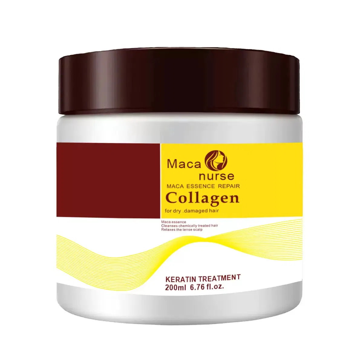 Private Label with Pure Argan for Hair Smoothing Keratin Hair Mask for Moisture Repair Damaged Hair