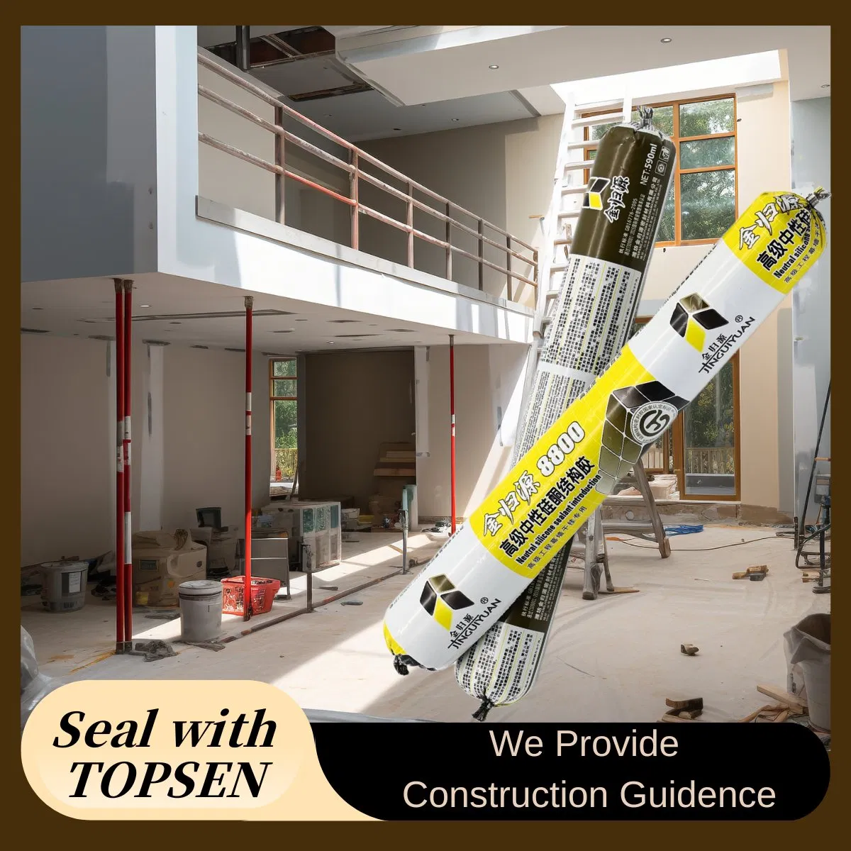 Large Enginee Project Usage Structural Neutral Ge Silicone Sealant