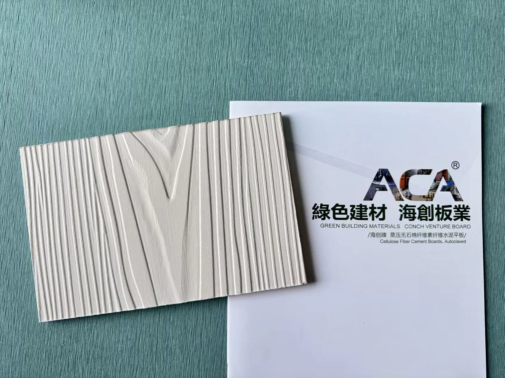 Wood Grain Fiber Cement Siding Planks Perfect for Exterior Renovations