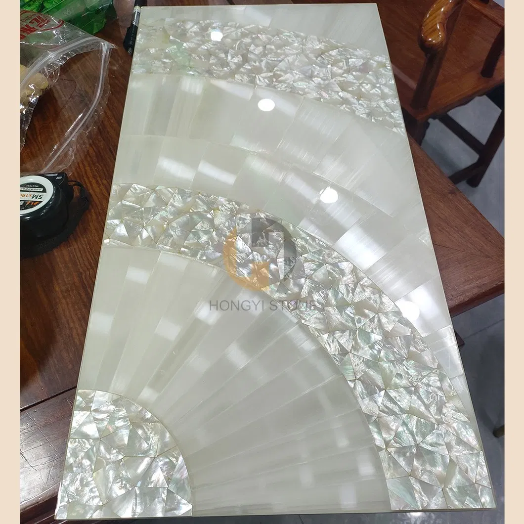 Factory Price Natural Selenite Slab for Door/Decorative Wall Panles/Floor