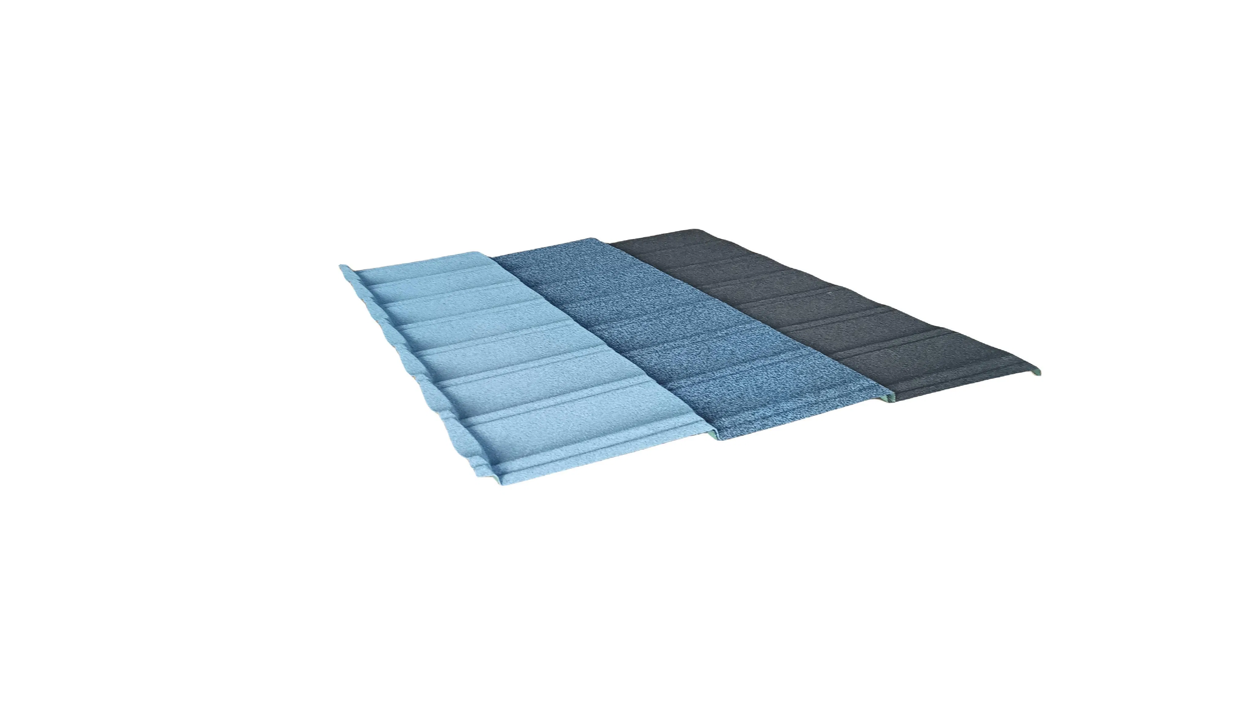 Factory Production Customizable Classic Customizable Long Sevice Time Tile Stone Coated Metal Roof