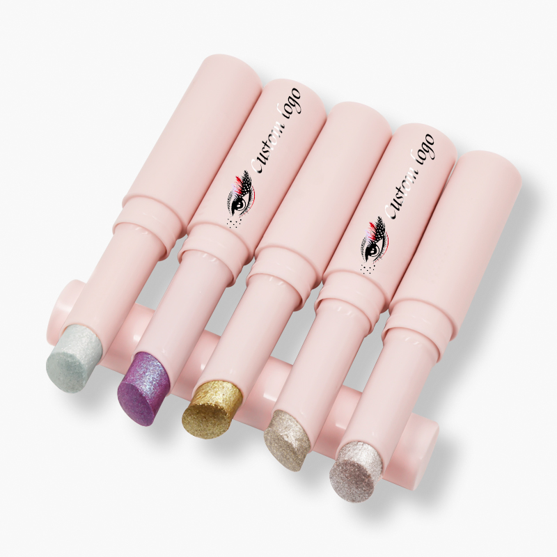 Private Label Vegan Brightening High Pigment Pink Packaging Jelly Highlighter Stick