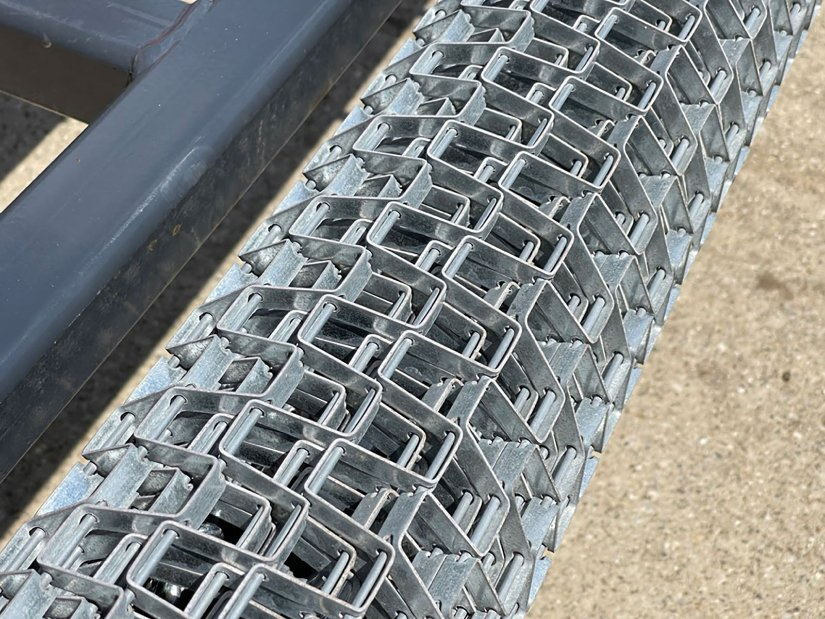 Zinc Plate Heavy Duty Farm Garden Driveway Lawn-Leveler Steel Rake Drag Mat