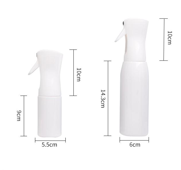300ml Empty Fine Mist Spray Bottle Bulk Barber Sprayer Spray Bottle Hairdresser for Watering Flowers