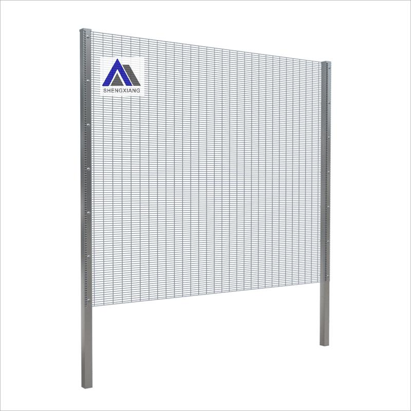 High Anti Climb Security Prison Fence Panels 358 Iron Garden Mesh Fence Anti Theft Fence
