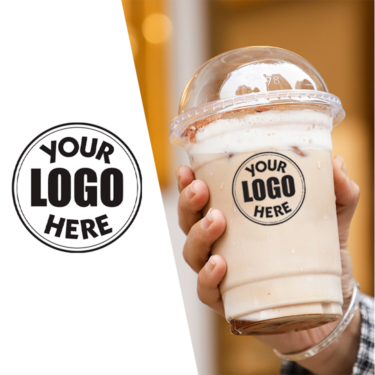 Одноразовые стаканы для смузи и мороженого 12/14/16 унций