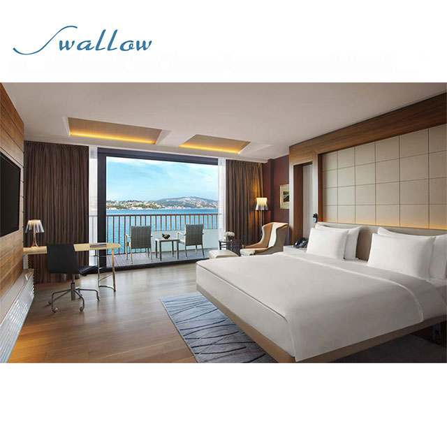 Luxury Design Chinese Style 5 Stars Resort Hotel Room Furniture Sets Commercial Use for Sale