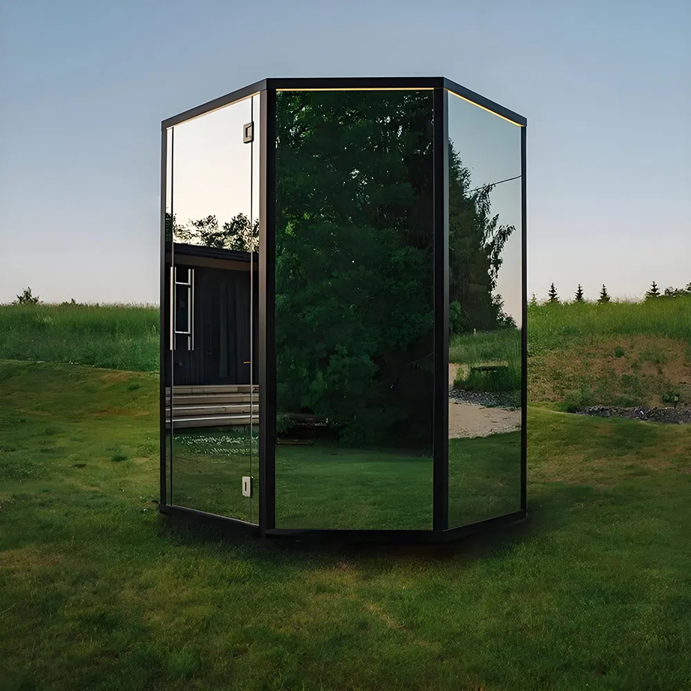 Portable Steam Sauna with 6kw Electric Wood Stove for Home Use