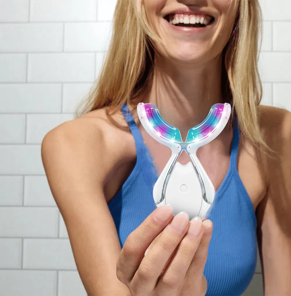 Professional at-Home Teeth Whitening Kit -3-Mode LED Light