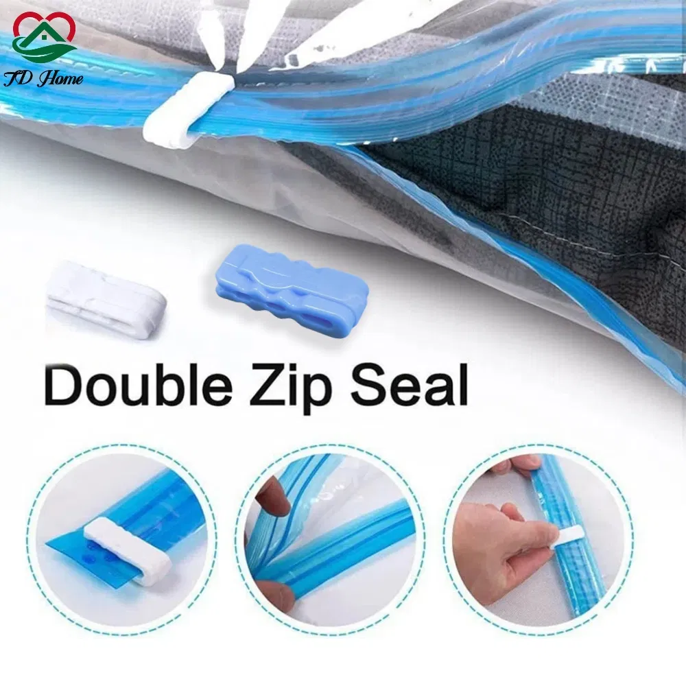 Wholesale Custom Vacuum Storage Bag Plastic Slider Clips