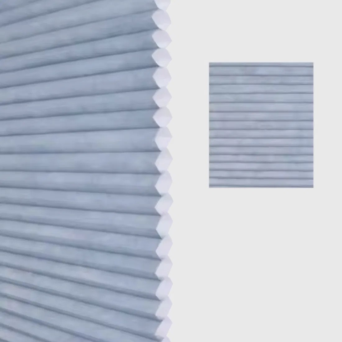OEM Motorised Day and Night Double Cellular Non Woven Honeycomb Blinds Fabric