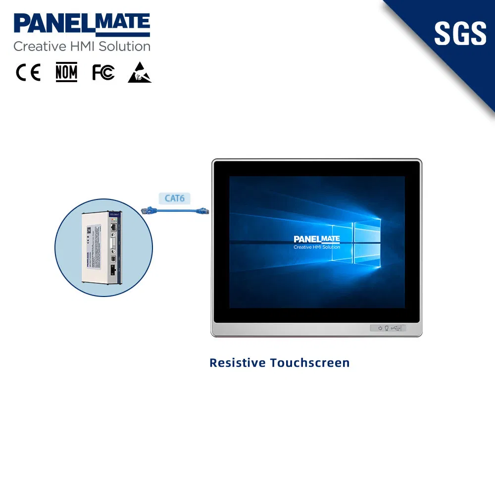 12.1 Inch Touch Monitor with Kvm Industrial Screen Monitor IP65 Waterproof Industrial Display Panel for Industrial Application Monitor