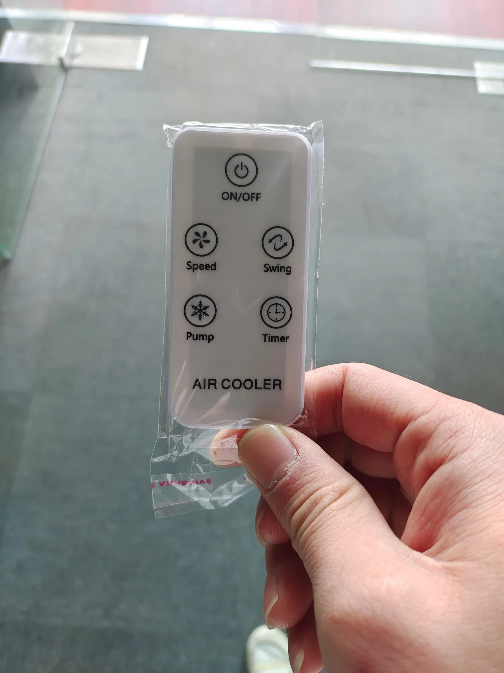 Portable Rechargeable Solar Panel with Battery Home Using AC/DC Air Cooler Fan