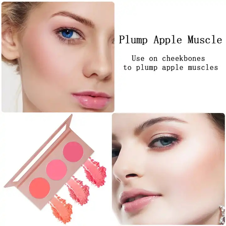 Private Label Vegan High Pigment Custom Cream Blush Contour Face Makeup Matte Bronzer