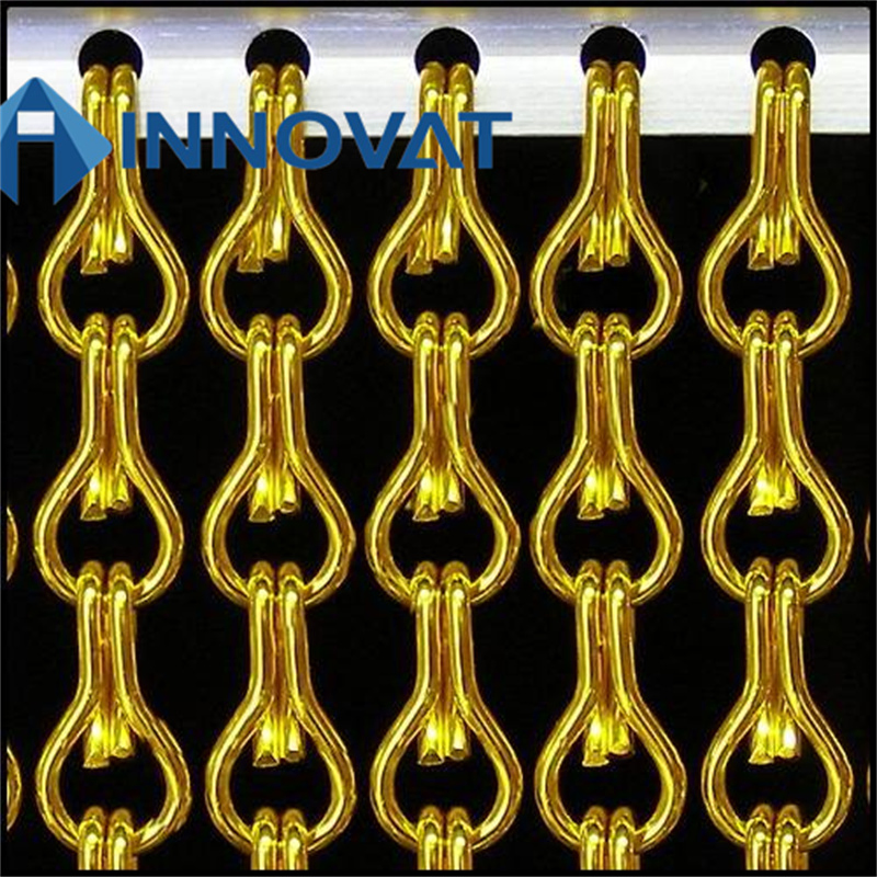 Beautiful Metal Aluminum Chain Link Curtain Metal Mesh Curtain for Home Decor Door and Window/Metal Chain/Metal Mesh/Door Curtain/Metal Curtain/Aluminum Mesh