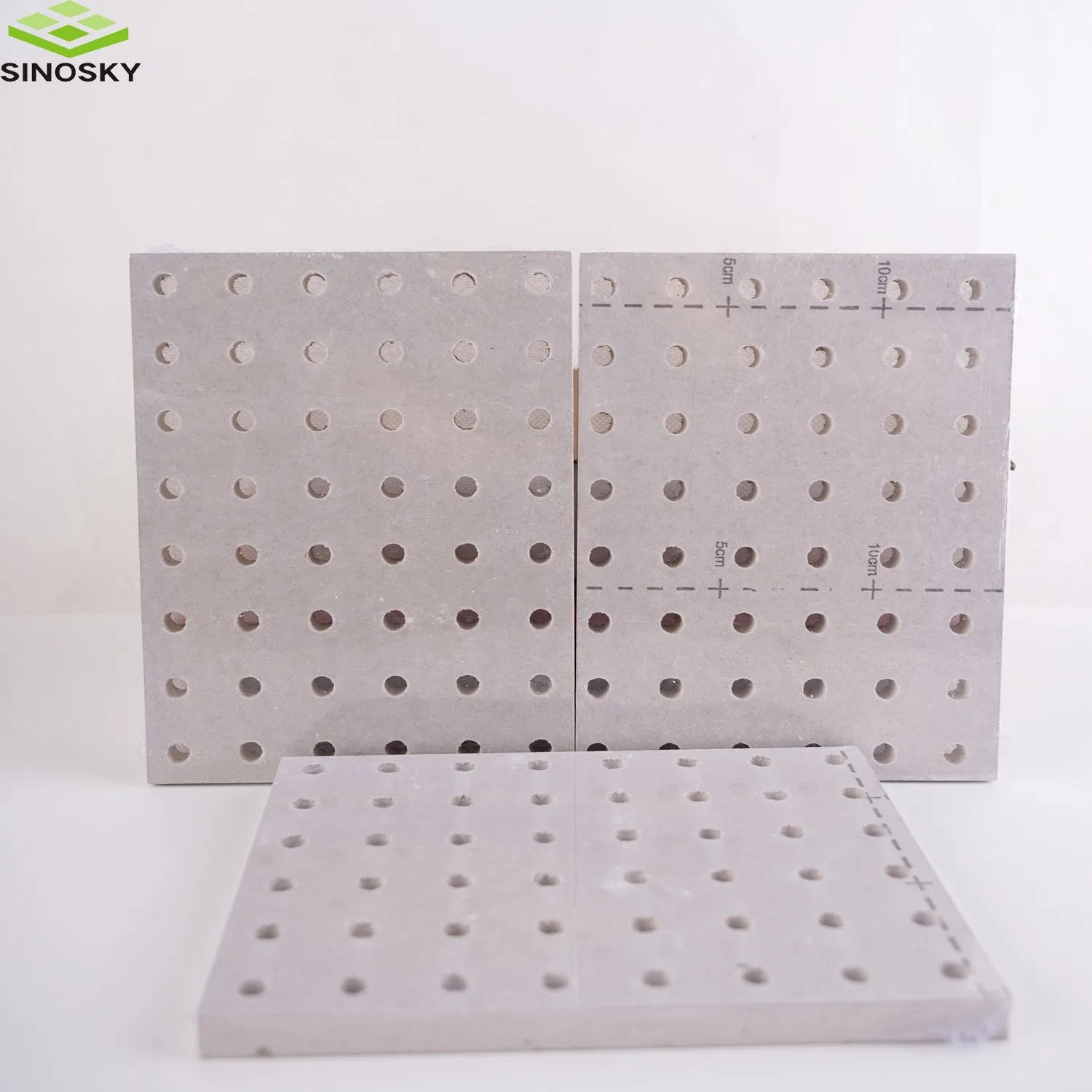 Partition Drywall Plasterboard Perforated Acoustic Gypsum Board Low Price