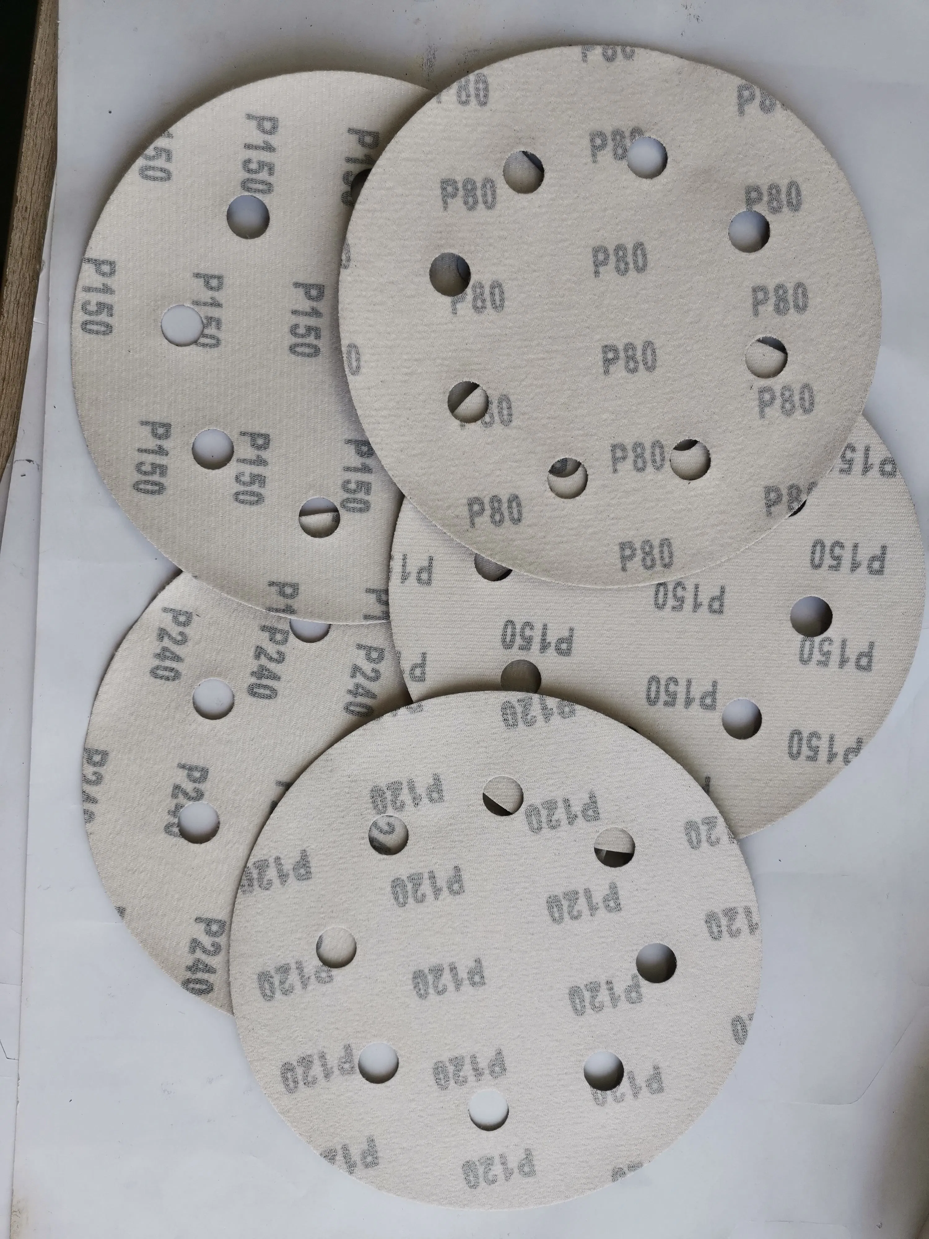 Шлифовальная насадка 8 отверстий, круглая, 180мм