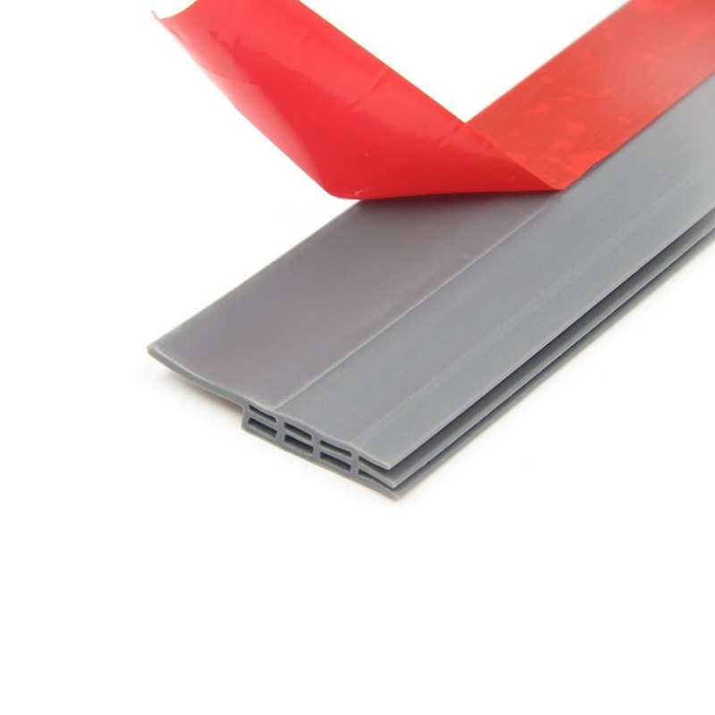 Silicone Universal Door Seal Strip Door Sweep Insect Proof Dustproof Soundproof Light Blocking