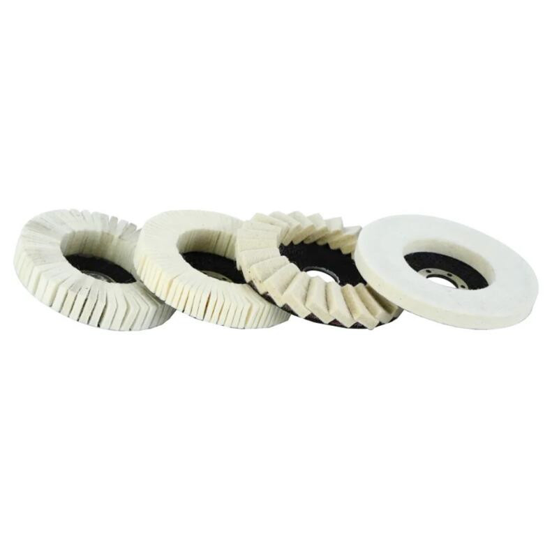Polishing Wheel Buffing Wheels Buffer Pad Wool Felt Flap Disk for Medical Glass Marble