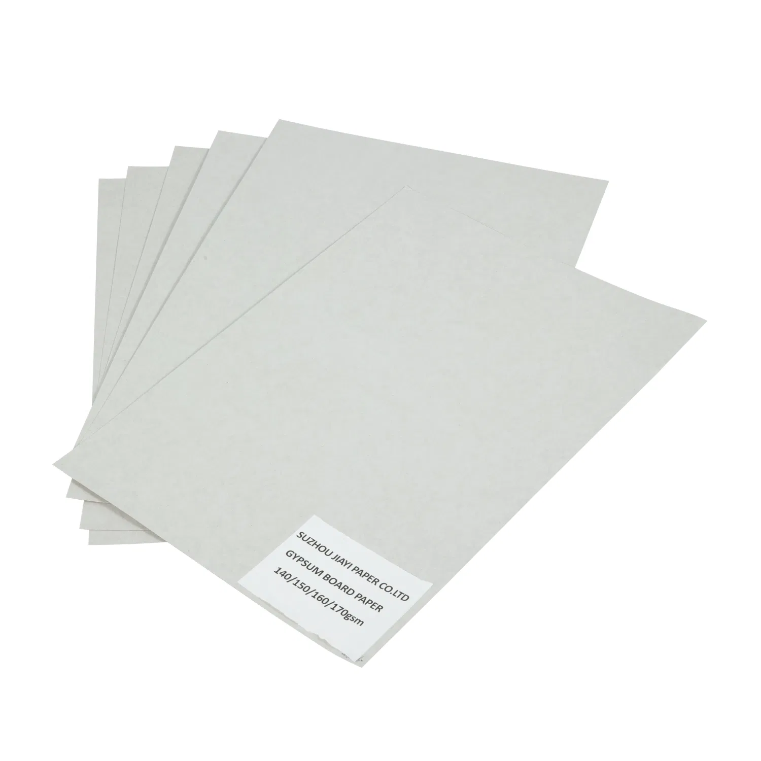 140GSM 150GSM Grey Color Gypsum Board Paper Used for Making Gypsum Board