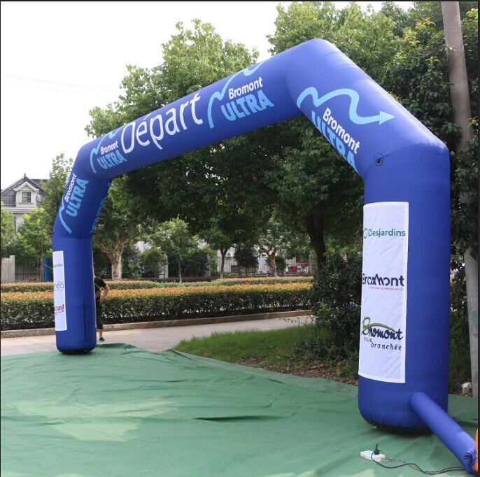 Custom Giant Welcome Start Finish Line Inflatable Entrance Arch