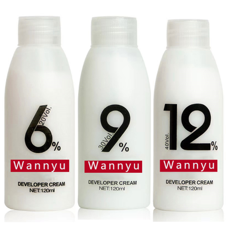 Organic Hair Color Developer Hair Color Oxidant Peroxide Oxygen Creme Oxygen Milk Fashion Cream