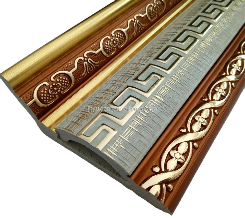 Cornice Moulding Hot Selling Arab Ceiling Cornice Polyurethane PS Mold Frame Line Decoration Cornice Moulding
