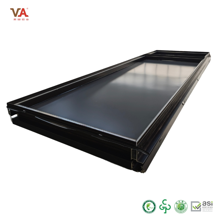 Fire-Rated A2 Aluminum Composite Panel Cladding System Vertical/Horizontal Curtain Wall