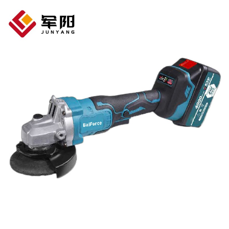 Heavy Duty Cordless Electric Angle Grinder for Construction Work