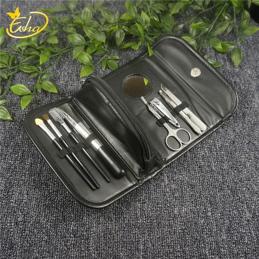 Nail Manicure Tools Set Nails Clipper Scissors Tweezer Knife