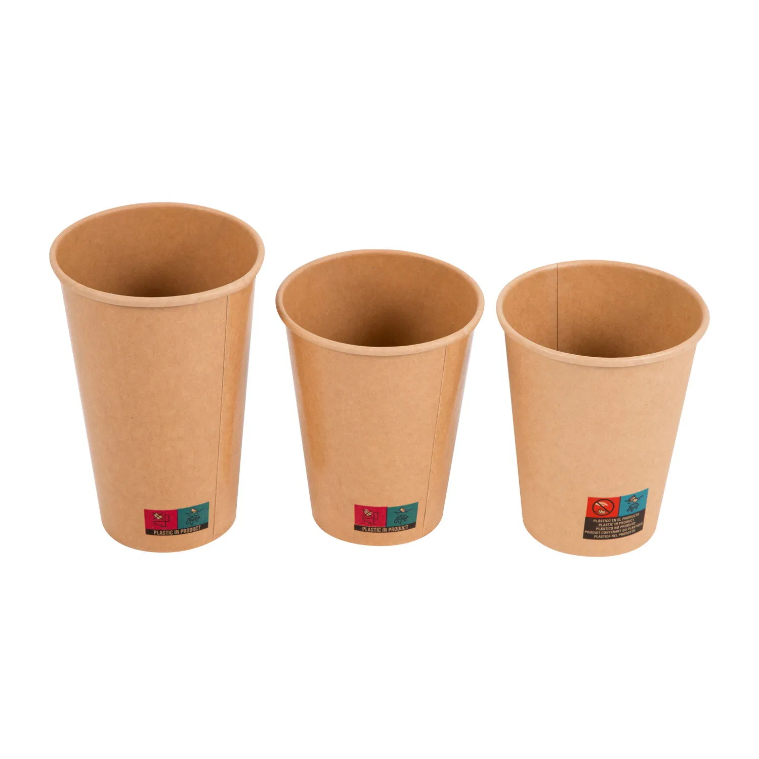 Бумажные стаканчики для кофе с печатью логотипа 4-16 унций