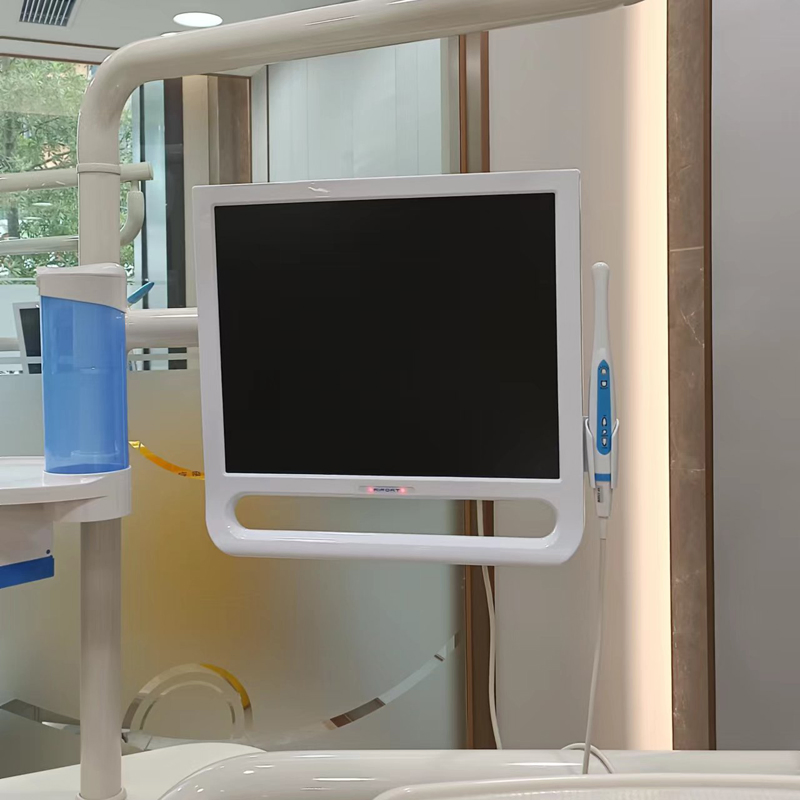 Best VGA Dental Intraoral Camera with 17 Inch Screen System Connect for Dental Unit