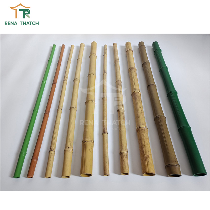 7cm, 8cm Artificial Bamboo Pole Synthetic Bamboo Stick Stake Canes Plastic Bamboo Poles