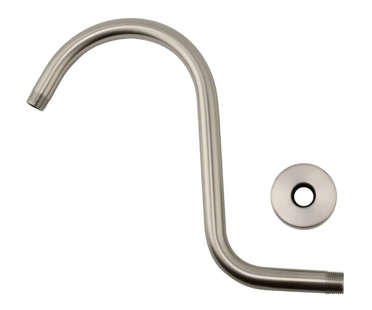 Stainless Steel Shower Accessories Chrome Finish Wall Mounted Bathroom Shower Arm Stainless Steel Shower Accessories Chrome Finish Wall Mount