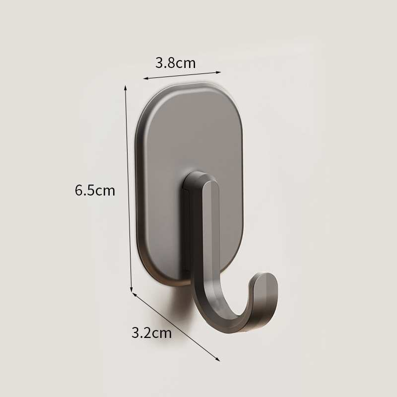 Refrigerator Magnetic Hook Without Punching for Household Use