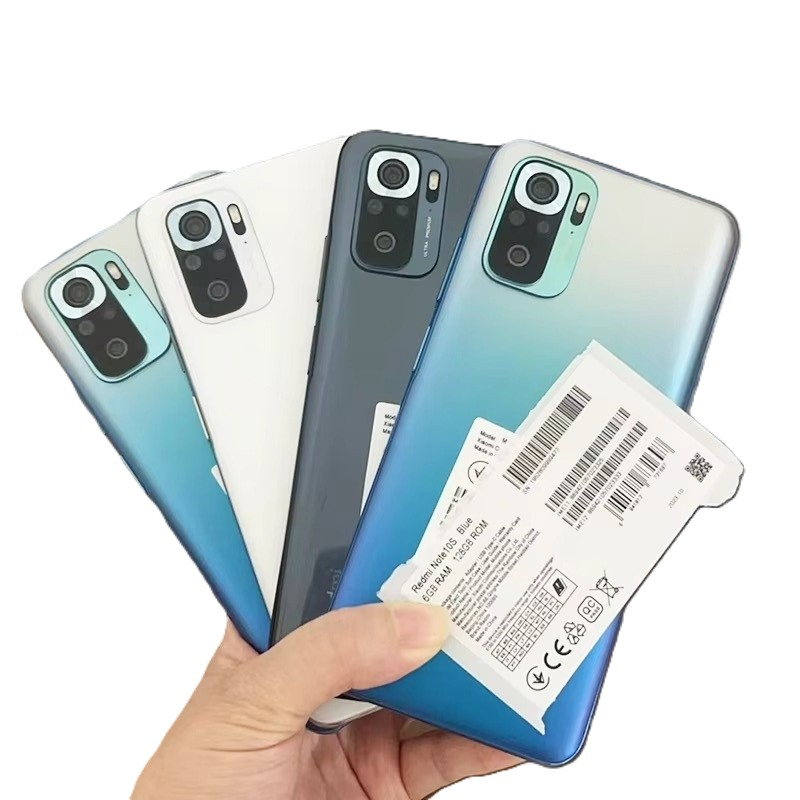 Global Version Red Mi Note 10s Eea Onyx Gray 6+64 NFC Cheap Smart Mobile Phone 4G Smartphones