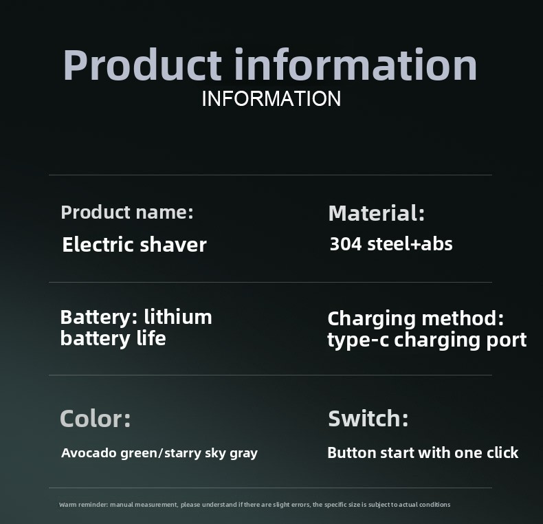 Starry Gray Steel Head Cuts All Beards in One Pass